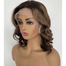 Luxury Highlight Bob Wave 13x6 Lace Wig-lxb20